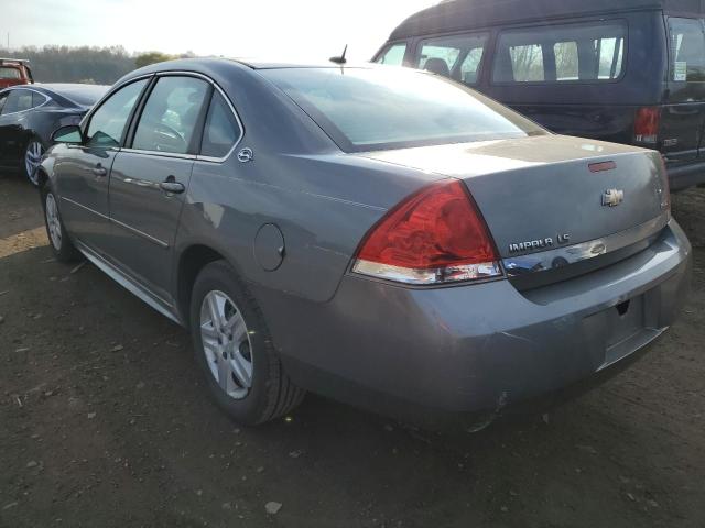 2G1WB57K591180403 - 2009 CHEVROLET IMPALA GRAY photo 3