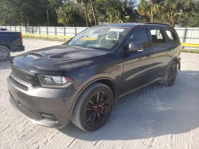 1C4SDJGJ0JC209563 - 2018 DODGE DURANGO SR CHARCOAL photo 1