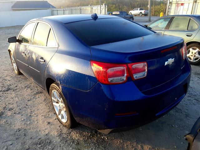 1G11C5SA0DU103859 - 2013 CHEVROLET MALIBU 1LT 蓝色 照片 3