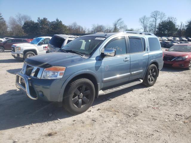 5N1AA0NC5AN603501 - 2010 NISSAN ARMADA SE BLUE photo 2