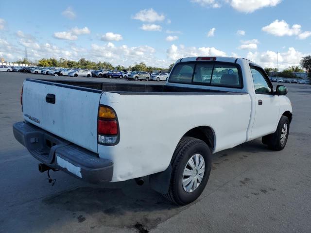 5TBJN3216YS024236 - 2000 TOYOTA TUNDRA WHITE photo 4