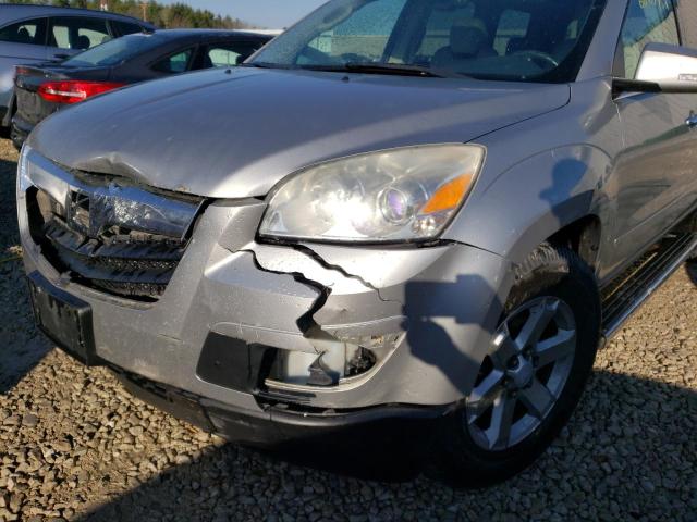 5GZEV23758J143669 - 2008 SATURN OUTLOOK XR SILVER photo 9