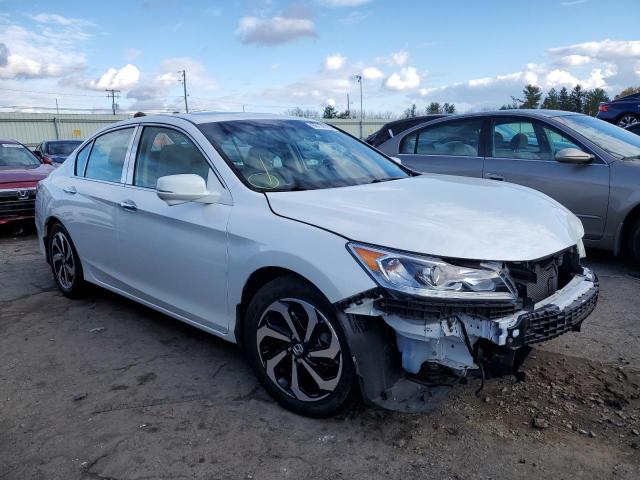 1HGCR2F84GA077049 - 2016 HONDA ACCORD EXL WHITE photo 1