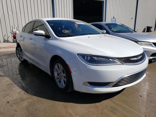 1C3CCCAB7FN598769 - 2015 CHRYSLER 200 LIMITE WHITE photo 1