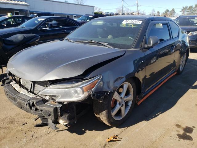 JTKJF5C72E3079341 - 2014 TOYOTA SCION TC GRAY photo 2