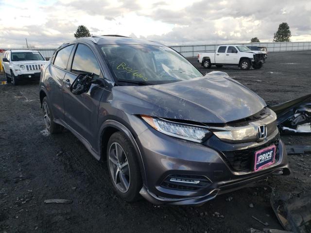 3CZRU6H97KM716101 - 2019 HONDA HR-V TOURI GRAY photo 1