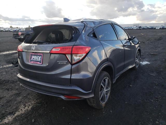 3CZRU6H97KM716101 - 2019 HONDA HR-V TOURI GRAY photo 4