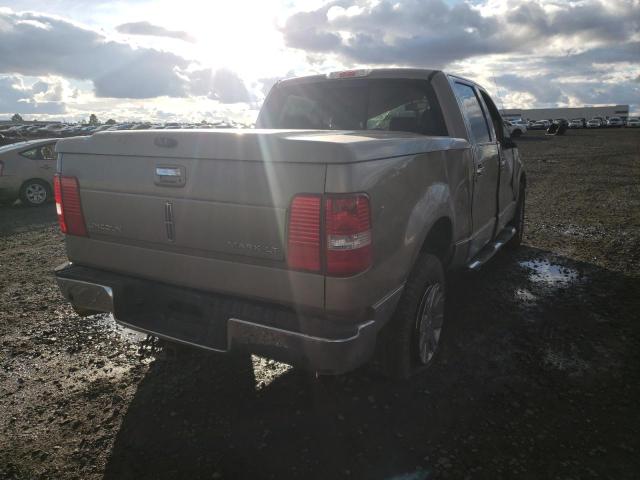 5LTPW18556FJ10080 - 2006 LINCOLN MARK LT BEIGE photo 4