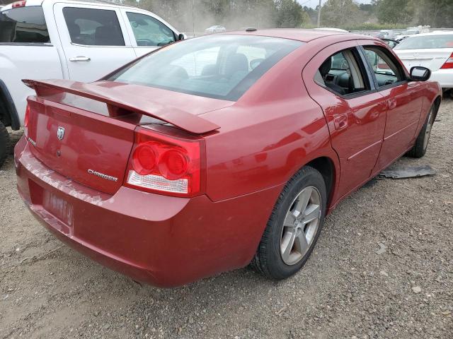 2B3CA9CV4AH300905 - 2010 DODGE CHARGER RA RED photo 4