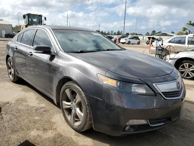 19UUA8F75EA003965 - 2014 ACURA TL ADVANCE GRAY photo 1