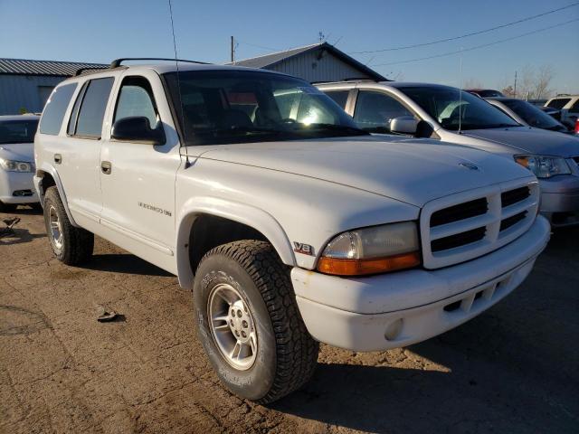 1B4HS28Z5WF163144 - 1998 DODGE DURANGO WHITE photo 1