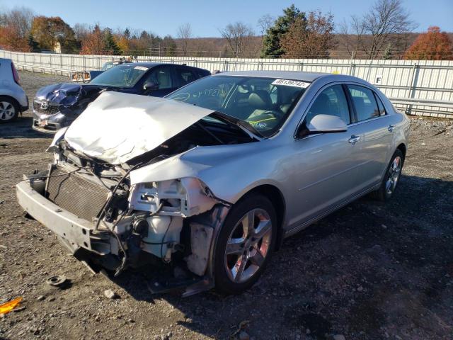 1G1ZD5E05CF353555 - 2012 CHEVROLET MALIBU 2LT SILVER photo 2
