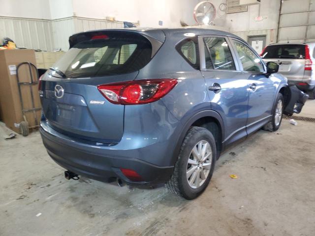 JM3KE4BY4F0516379 - 2015 MAZDA CX-5 SPORT BLUE photo 4