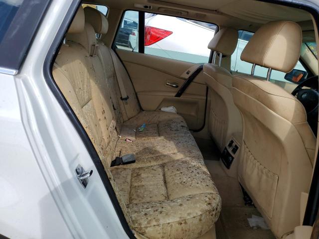WBANN73566CN00501 - 2006 BMW 530 XIT WHITE photo 6