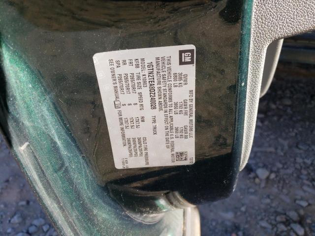 1GTN2TEA8DZ240028 - 2013 GMC SIERRA K15 GREEN photo 10