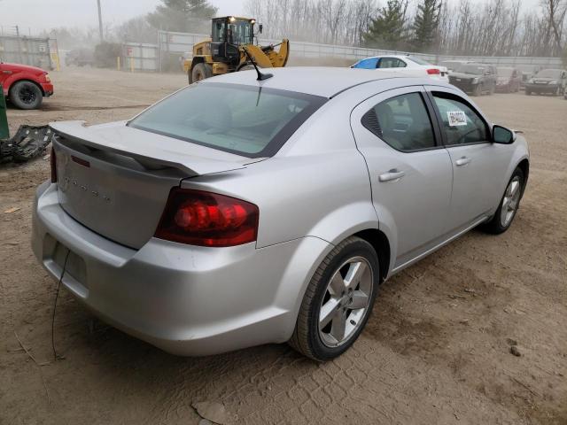 1B3BD2FG9BN566078 - 2011 DODGE AVENGER LU SILVER photo 4