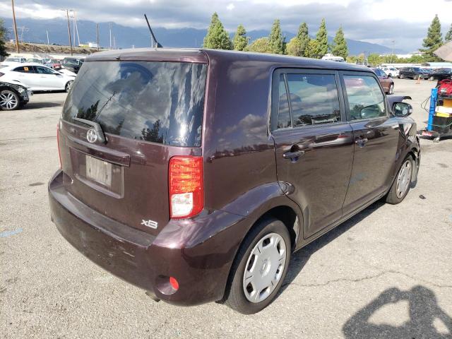 JTLZE4FE0B1128680 - 2011 TOYOTA SCION XB ბურგუნდია ფოტო 4