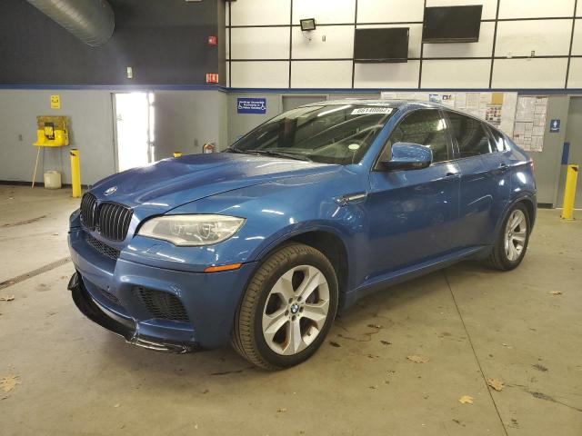 5YMGZ0C55DLL30143 - 2013 BMW X6 M BLUE photo 2