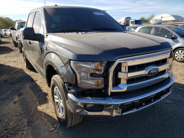 1FTEW1CF6GFB55685 - 2016 FORD F150 SUPER GRAY photo 1