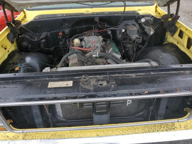 CCY144Z166267 - 1974 CHEVROLET 2D YELLOW photo 7