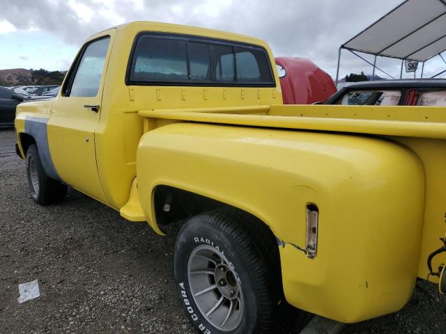 CCY144Z166267 - 1974 CHEVROLET 2D YELLOW photo 9