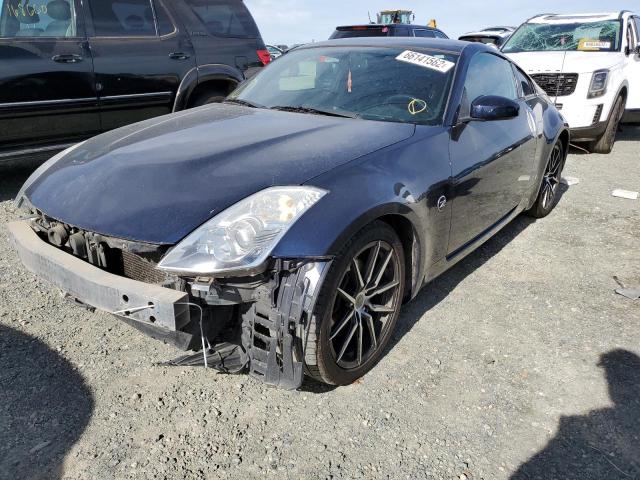 JN1BZ34E17M550657 - 2007 NISSAN 350Z COUPE CHARCOAL photo 2