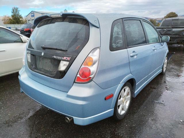 JS2RC61H855304344 - 2005 SUZUKI AERIO SX BLUE photo 4