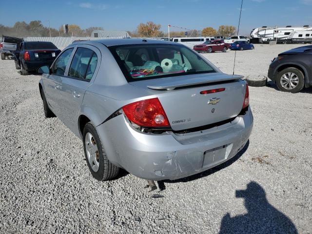 1G1AL58F987216202 - 2008 CHEVROLET COBALT LT SILVER photo 9