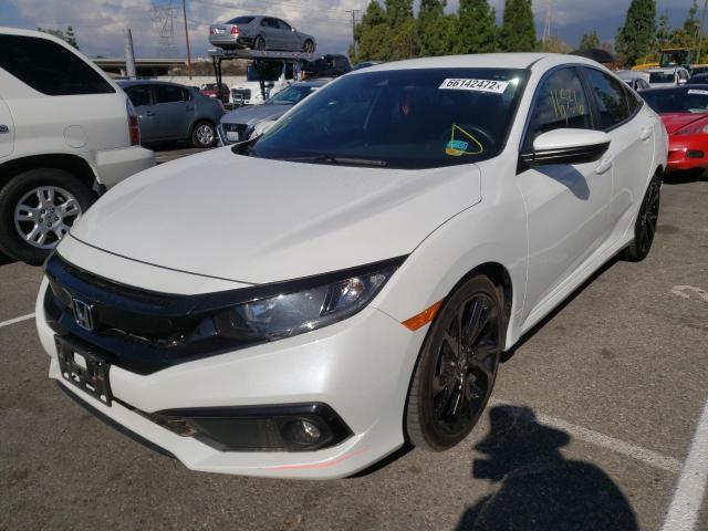 2HGFC2F8XLH561883 - 2020 HONDA CIVIC SPOR 白色 照片 2
