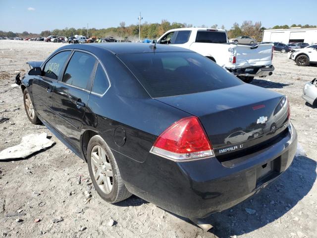 2G1WB5E30E1136041 - 2014 CHEVROLET IMPALA LIM BLACK photo 3