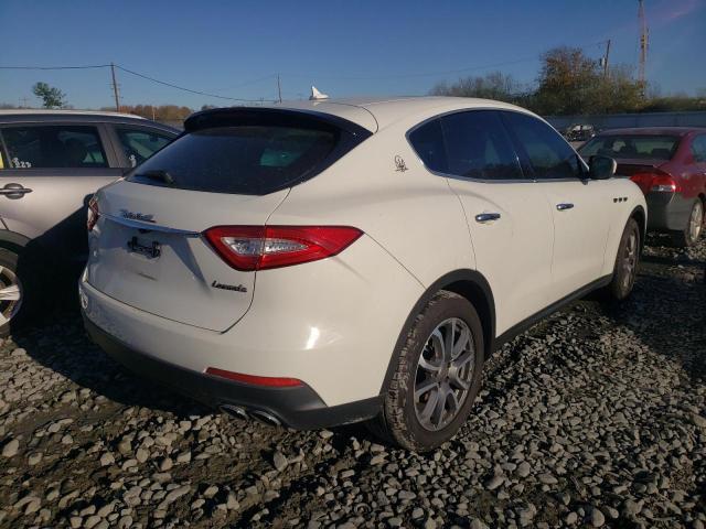 ZN661XUA2HX228408 - 2017 MASERATI LEVANTE WHITE photo 4