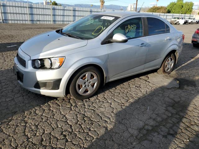 1G1JA5SG9D4133002 - 2013 CHEVROLET SONIC LS SILVER photo 2