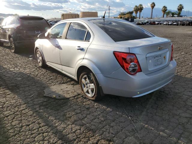 1G1JA5SG9D4133002 - 2013 CHEVROLET SONIC LS SILVER photo 3