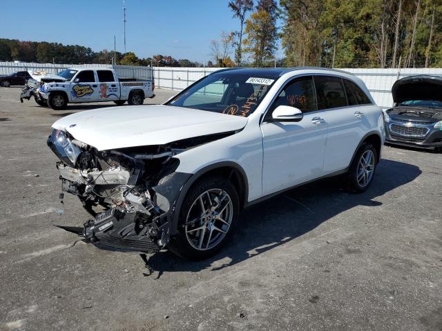 WDC0G4KBXKV148433 - 2019 MERCEDES-BENZ GLC 300 4M WHITE photo 2