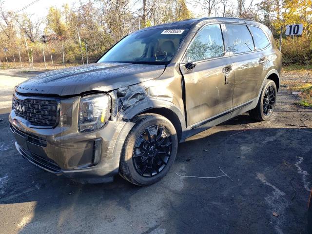 5XYP3DHCXNG219190 - 2022 KIA TELLURIDE CHARCOAL photo 2