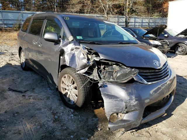 5TDJK3DC9BS005301 - 2011 TOYOTA SIENNA LE GRAY photo 1