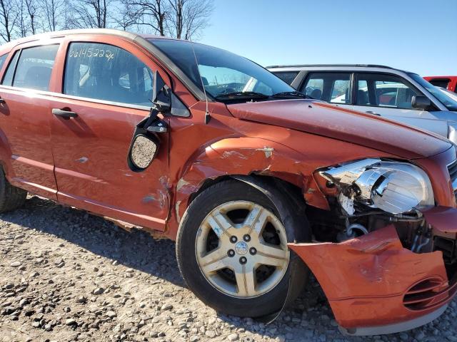 1B3HB48B68D594108 - 2008 DODGE CALIBER SX ORANGE photo 9