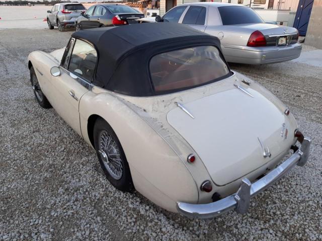 HBJ8L25995 - 1964 AUSTIN HEALY WHITE photo 2