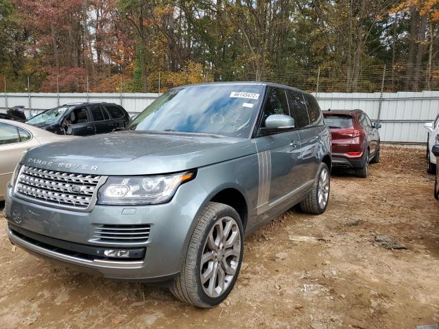 SALGS2VF1FA236010 - 2015 LAND ROVER RANGE ROVE GRAY photo 2