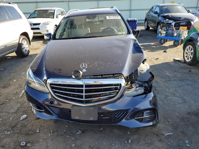 WDDHH8JB5EA786864 - 2014 MERCEDES-BENZ E 350 4MAT BLUE photo 9