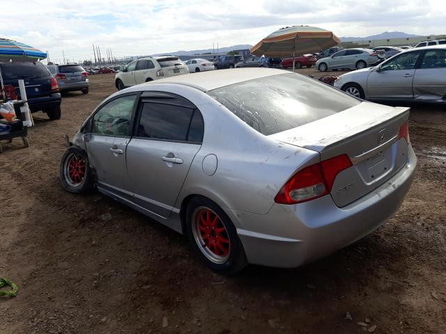 19XFA1F66AE008394 - 2010 HONDA CIVIC LX-S Szary zdjęcie 3