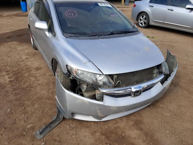 19XFA1F66AE008394 - 2010 HONDA CIVIC LX-S Szary zdjęcie 9