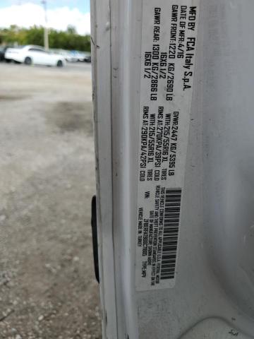 ZFBERFAT9G6C71885 - 2016 RAM PROMASTER WHITE photo 10