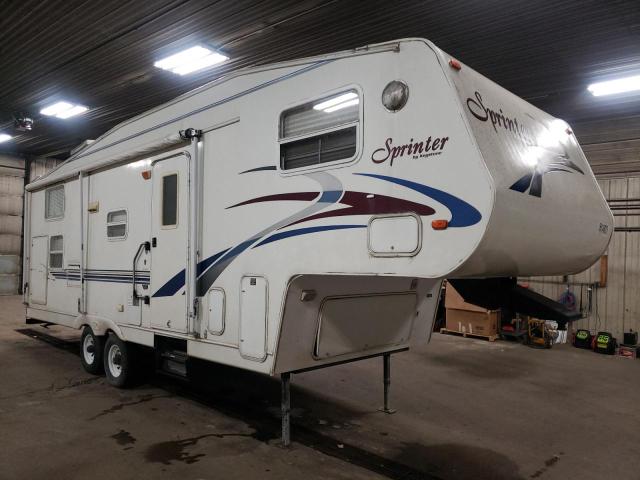 4YDF2752231206360 - 2003 KEYSTONE SPRINTER WHITE photo 1