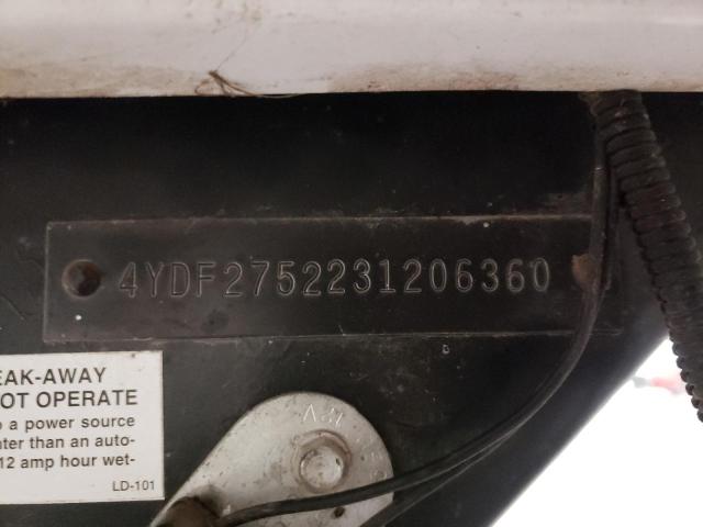 4YDF2752231206360 - 2003 KEYSTONE SPRINTER WHITE photo 10