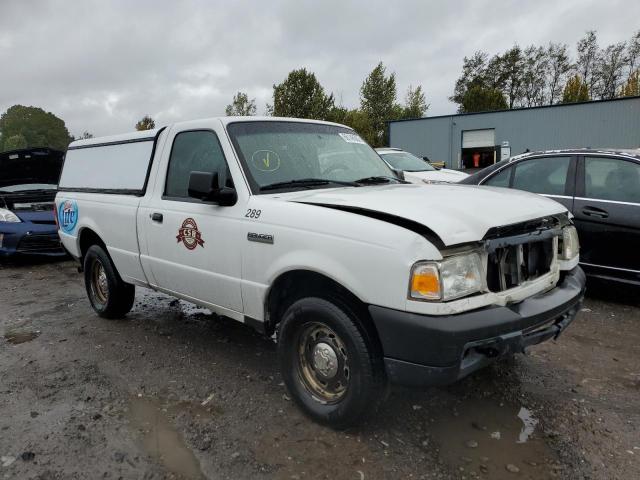 1FTYR10D96PA59274 - 2006 FORD RANGER WHITE photo 1