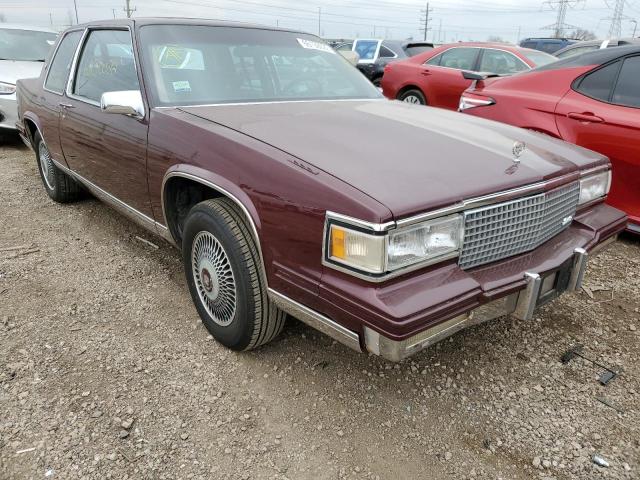 1G6CD1159J4313319 - 1988 CADILLAC DEVILLE BURGUNDY photo 1