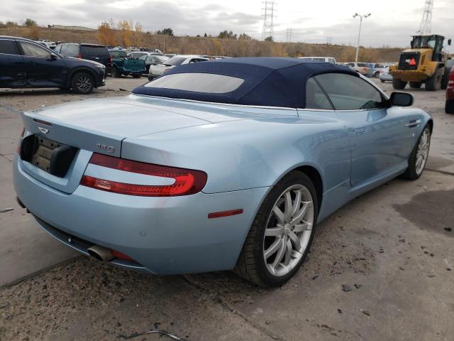 SCFAD02A16GB04712 - 2006 ASTON MARTIN DB9 VOLANT BLUE photo 4