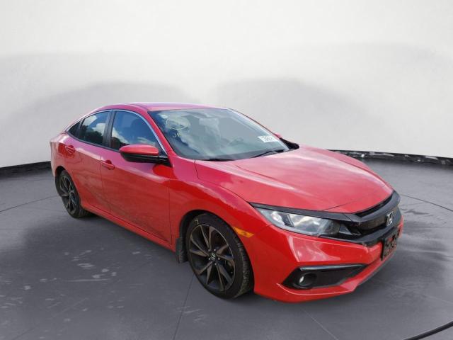 2HGFC2F8XKH524444 - 2019 HONDA CIVIC SPOR RED photo 1