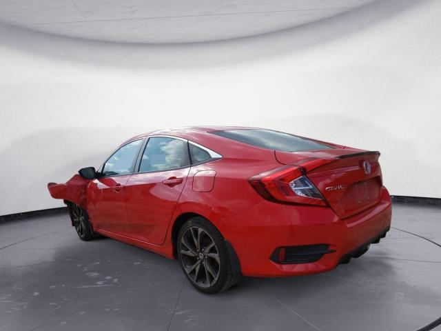 2HGFC2F8XKH524444 - 2019 HONDA CIVIC SPOR RED photo 3